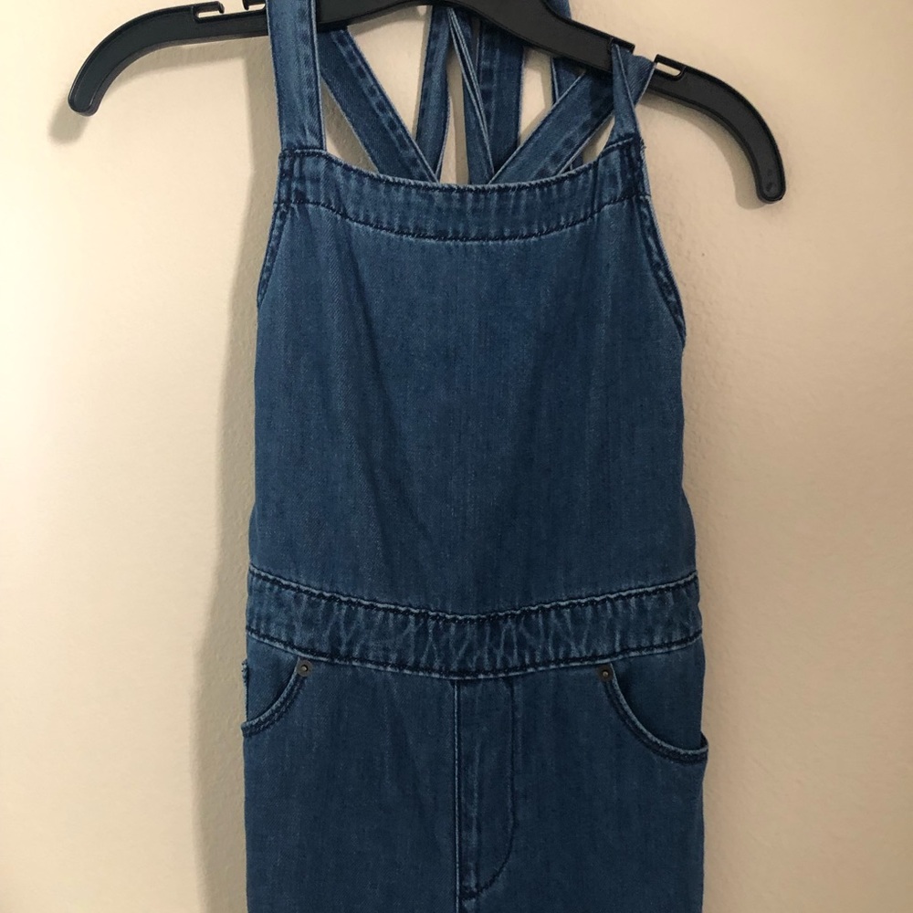 Universal Thread overalls.